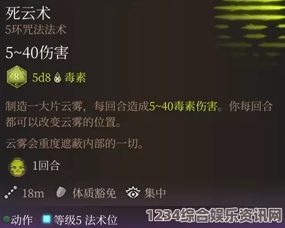 博德之门3火墙术强度解析与实战应用探讨