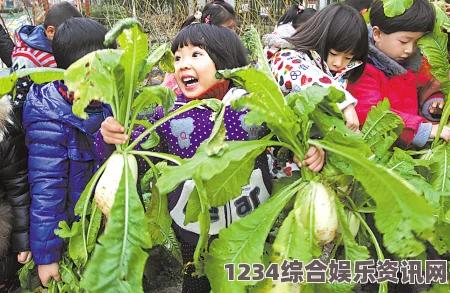 女孩子如何在田间体验拔萝卜的乐趣与情感