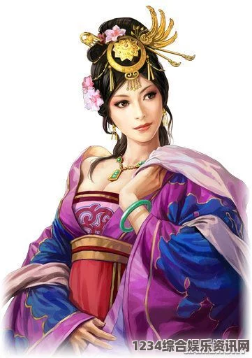 三国之志4甄姬武将图鉴，风华绝代之姿，策略与美貌并存