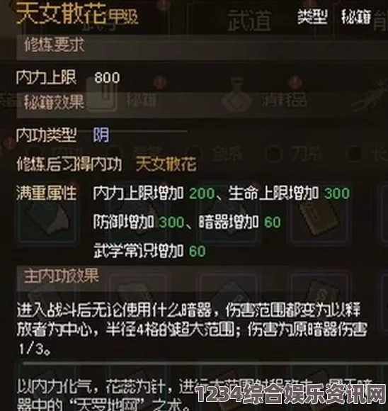 大侠立志传独孤剑一掉落物品详解