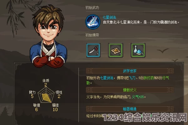 大侠立志传柔云剑法获取攻略及常见问题解答
